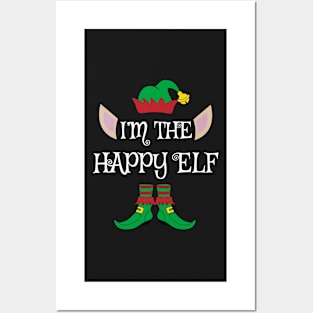I'm The Happy Christmas Elf Posters and Art